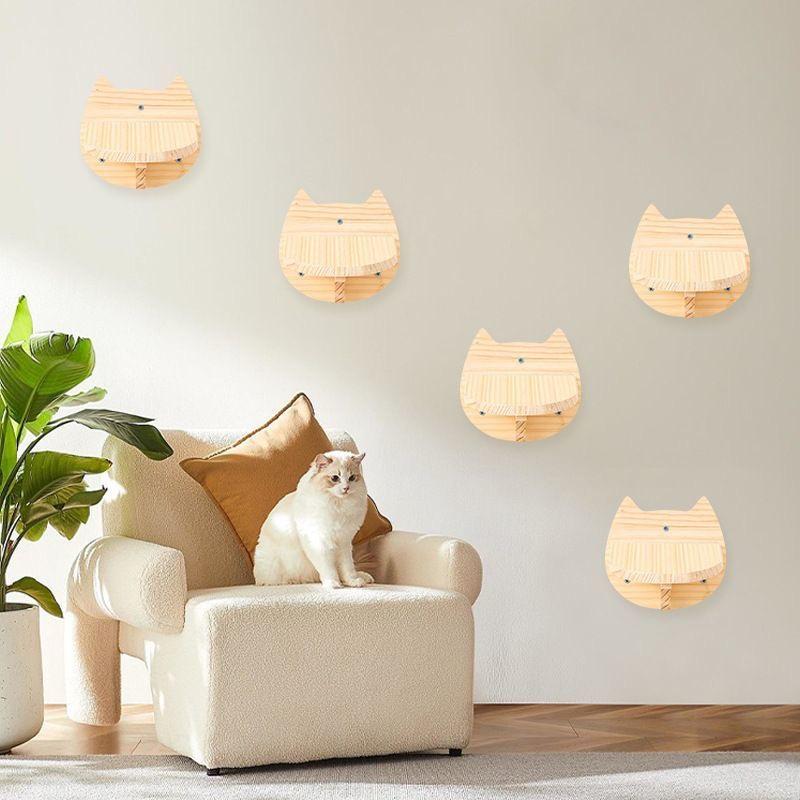 Cat Furniture Scratcher Hammock Hiding House Bridge Cat Climbing Shelves Cats Gym Playground Claw Grinding Toy