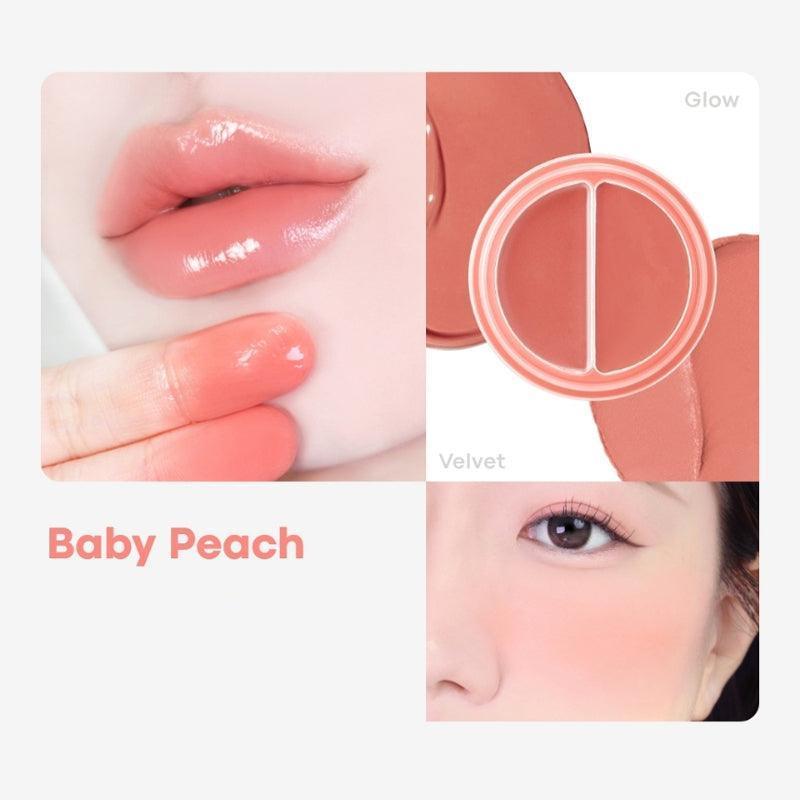 Tonymoly Cheek Tone Lip and Cheek Duo Balm 4.8g