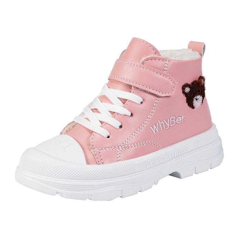 Foreign Trade Cross-border Cotton Shoes Children's Cute Bear Snow Cotton Shoes
