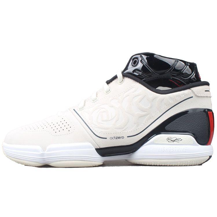 Adidas Adizero Rose 1 Restomod Basketball Shoes Men Sneakers Black White IE9241