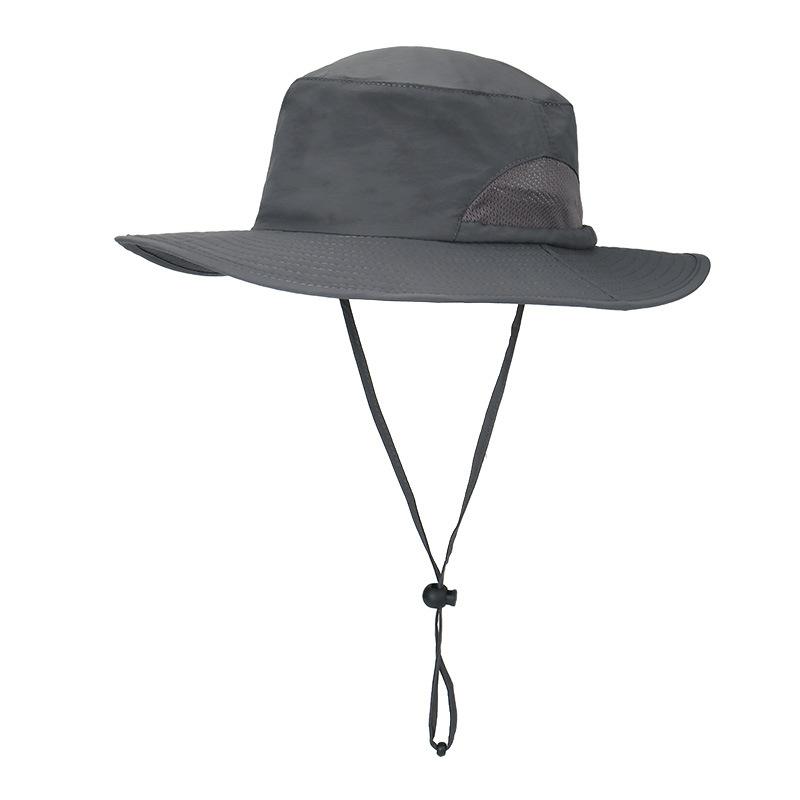 Sun Hat Outdoor Spring and Summer Camping Bucket Hat Sun Hat Men and Women Mountaineering Breathable Fishing Hat Sun Hat