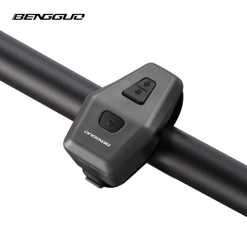 Bicycle Alarm Horn With Abs Material And Portable Design For Road And Mountain Cycling Safety чёрный