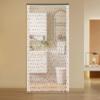 Natural Wooden Door Beaded Curtain, Doorway Beads, Front Door Decor Curtains, Color Door Curtain Beads