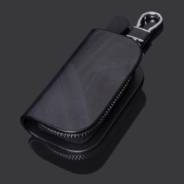 Brown Leather Cover Auto Car Remote Key Fob Case Bag Fob Bag