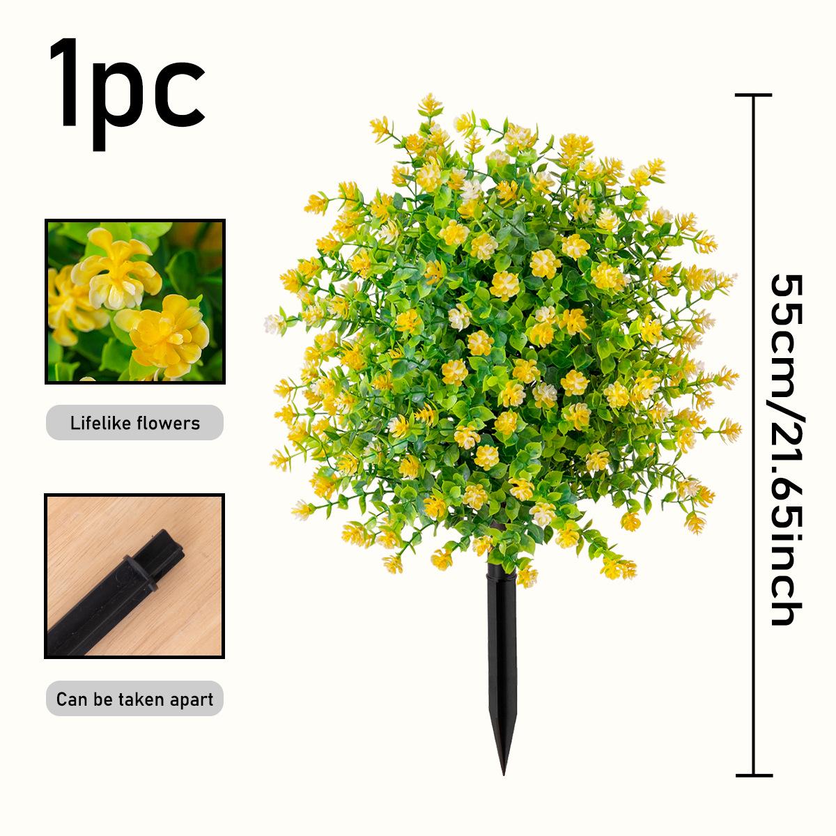 Камелия, Эвкалипт и Ромашка - Декор для Сада на Открытом Воздухе