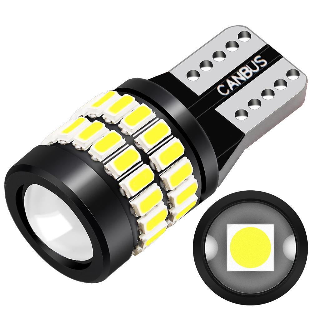 1pcs T10 LED Car Parking Light, Super Bright 360° Surround Illumination CANBUS Error-Free Decoder Reading Lamp, Universal 12V W5W 168 194 Side Marker