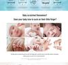 6-in-1 Multi-Head Baby Electric Nail Grinder & Anti-Pinch Clippers Set