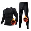 Men’s Seamless Fleece-Lined Compression Tracksuit