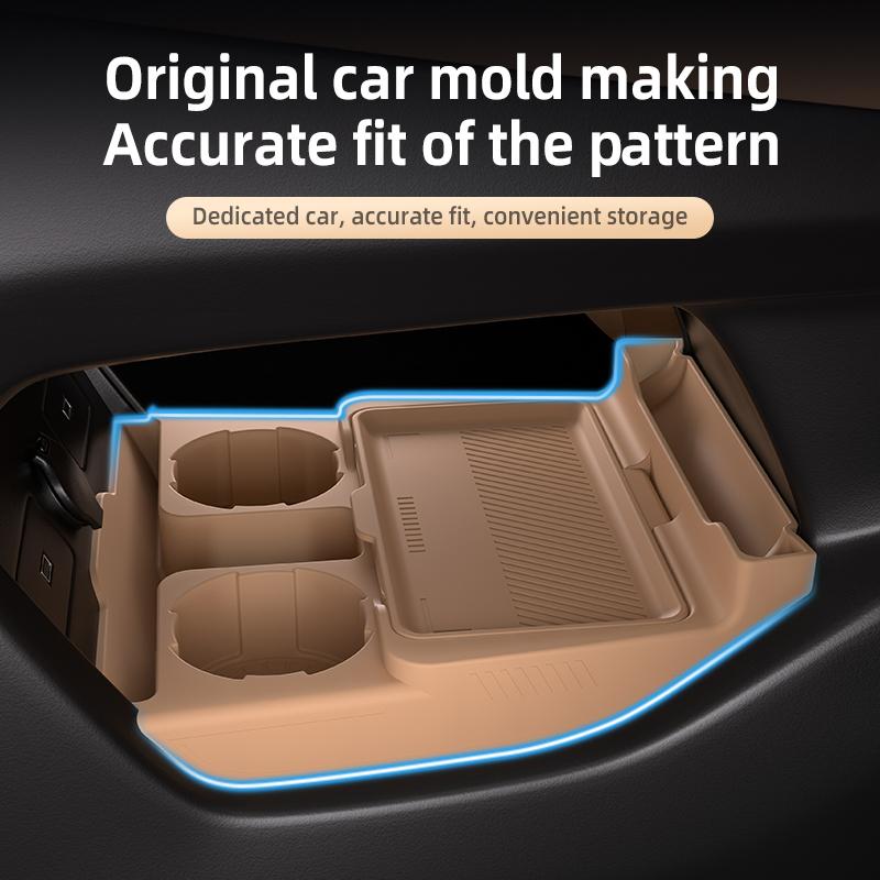 For Geely Monjaro 2021 2025 2026 Storage Box Center Armrest Hidden Box Cup Holder Organizer Interior Accessories