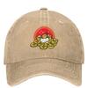 The Lazy Egg Happy Lunar New Year Washed Baseball Cap Vintage Hip Hop Dad Hats