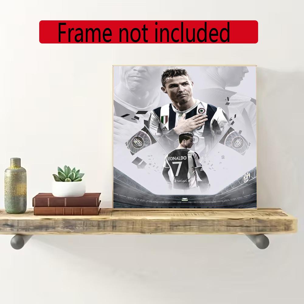 Juventus 5D Diy Diamond Painting Round Diamond Diy Frameless Holiday Artwork Suitable For Home Office Wall Decoration