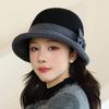 Fashion Basin Hat Ladies Vintage Fashion Fisherman Hat Autumn Winter All-Season Fashion Accessory, Winter Hat for Women, Ladies Winter Hats