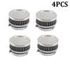 4PCS Universal Motorcycle ATV Scooter 58-60mm Air Cleaner Intake Filter Cleaner For Moto BMW Honda Yamaha SR400 Kawasaki KZ650