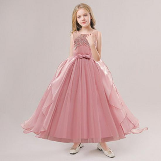 Girls' Formal Sequin Princess & Party Dress - Flower Girl, Long Piano Performance Attire