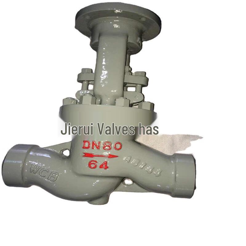 

Carbon Steel High-Temperature Manual Welded Globe Valve CN plug (adapter included)