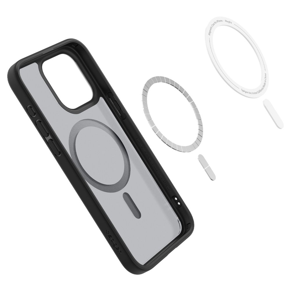Spigen Ultra Hybrid Mag Magsafe Iphone 15 Pro Max Frost Black