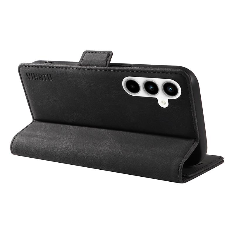 YIKATU YK-005 For Samsung Galaxy A35 5G Phone Cover Skin-touch PU Leather Stand Case