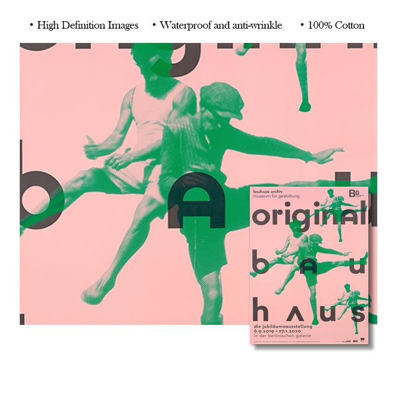 Dipinti su tela originali Bauhaus astratti Expo Poster geometrici architettonici e stampe di immagini artistiche da parete Decorazione della stanza di casa