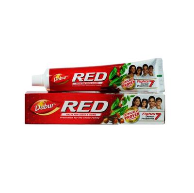 Netto: Naturlig tandkräm (100 G), Rött Tandkräm, Dabur