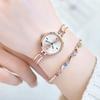 Reloj para Mujer Simple Redondo Acero de Alta Calidad Correa Pulsera Relojes de Cuarzo Moda Femenina Relojes de Pulsera Reloj Relogio Feminino