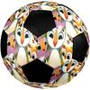 Puffin Rock Theme Size 5 Soccer Ball, Suitable for Both Indoor and Outdoor Matches, a Gift Suitable for Everyone.