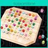 Plateau de jeu Sudoku en bois pour enfants, jouets éducatifs de logique