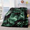 Green Shamrock Celebration Blanket Flannel Blanket Throw Blanket Sofa Cover Blanket Soft Premium Blanket Picnic Blanket Tv Blanket Gifts