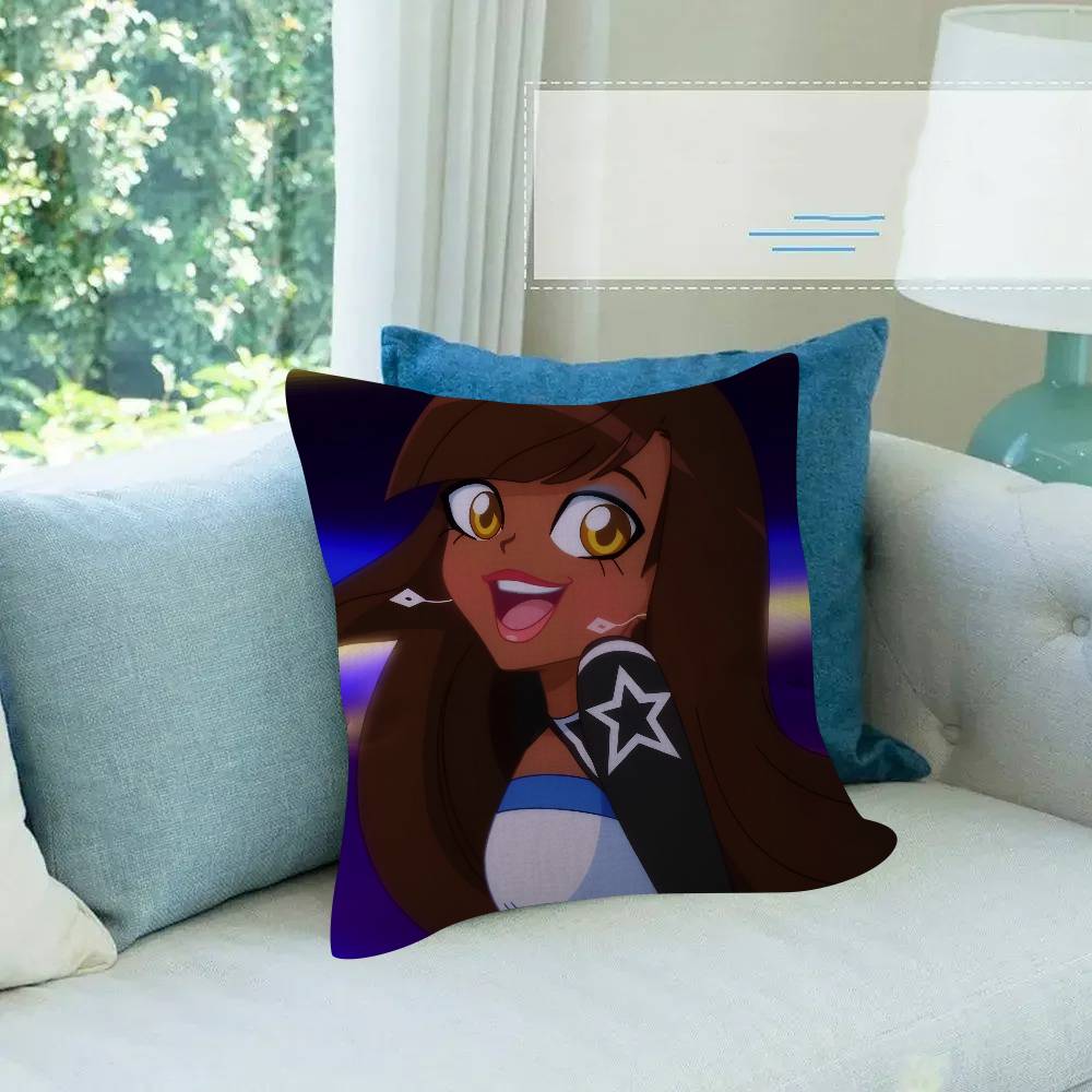 LoliRock Cartoon Anime  Maple Design Cushion Cover Happy Autumn Harvest decor Holiday Decorati Pillow Cover