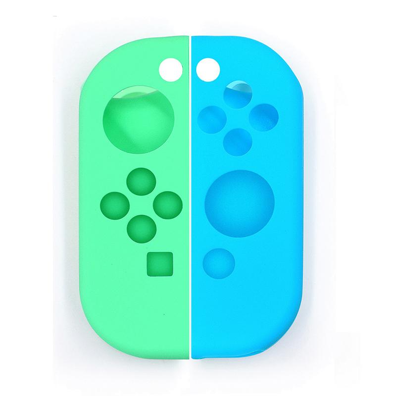 Für Switch Controller Hülle Für NS Joycon Hülle Skin Ersatz Griff Silikon Hülle Mit Daumen Griff Für Nintendo Switch