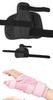 Double Thumb Support Breathable Sports Wristband with Velcro Compression