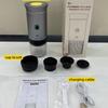 Portable Italian Espresso Machine: Capsule, Automatic, 20-bar Pressure, Hot & Cold Brew for Home, Outdoor, or Travel.