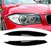 For BMW 1 Series E81 E82 E87 E88 2004-2014 Headlight Eyebrow Eyelid Cover Trim Exterior Modification Tuning Accessories Body Kit