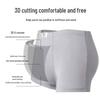 Qipilang Men's Silky Breathable Mid-Waist Boxer Briefs