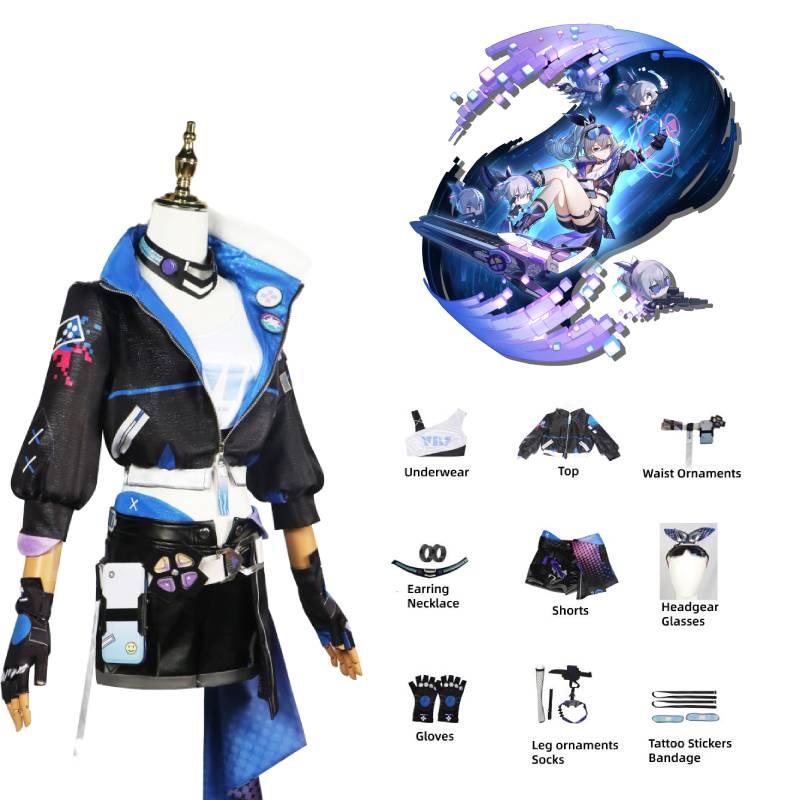 Honkai: Star Rail Anime Cosplay Costume With Comfortable Fit For Game Fan Role Play