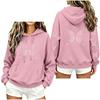 Women's Fashion Hoodie Loose Fit Casual Long Sleeve Sweatshirt Top for Daily Wear