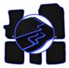 Tapetes de carro CARLUX-BLUE para: Hatchback Toyota IQ (2009-)