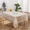 Embroidered Vintage Lace Tablecloth Simple and Stylish Coffee Tablecloths with Floral Pattern Perfect for Kitchen Dining Room or Festive Occasions