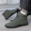 Anti Slip Plush Barefoot Shoe Thermal Trail Running Shoes Soft Bottom and Soft Surface Barefoot Snow Boot High-Top Barefoot Shoe