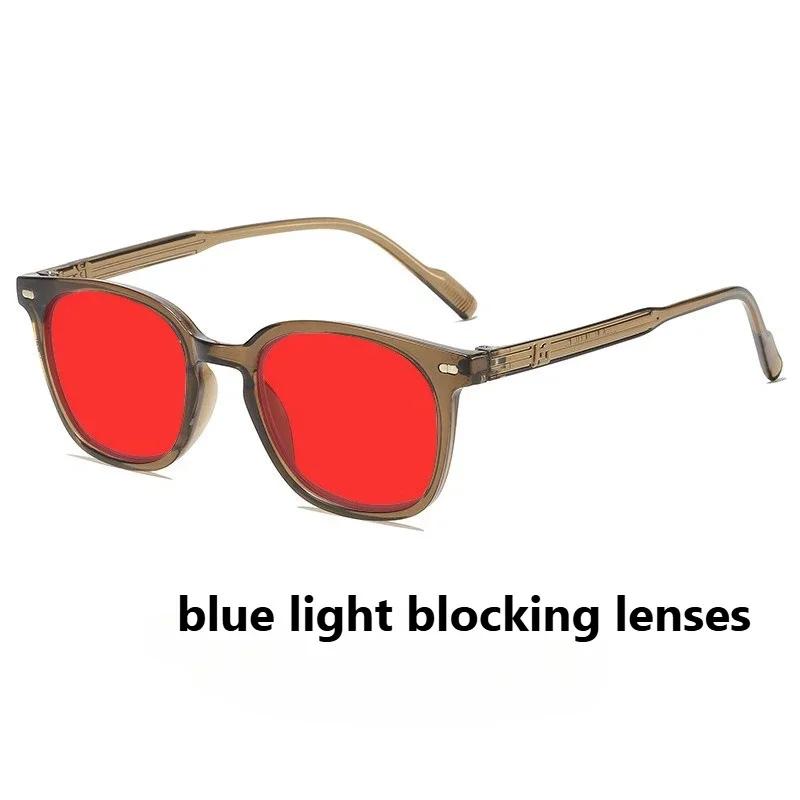 New Retro Anti-blue Light Night Vision Glasses Men and Women Universal Full Frame Cell Phone Computer Competitive Game Goggles