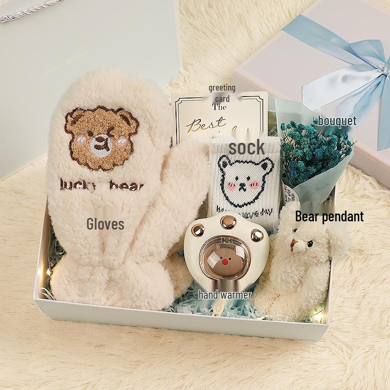 Winter Scarf Gift Box for Girls & Best Friends - Christmas & Birthday Souvenir