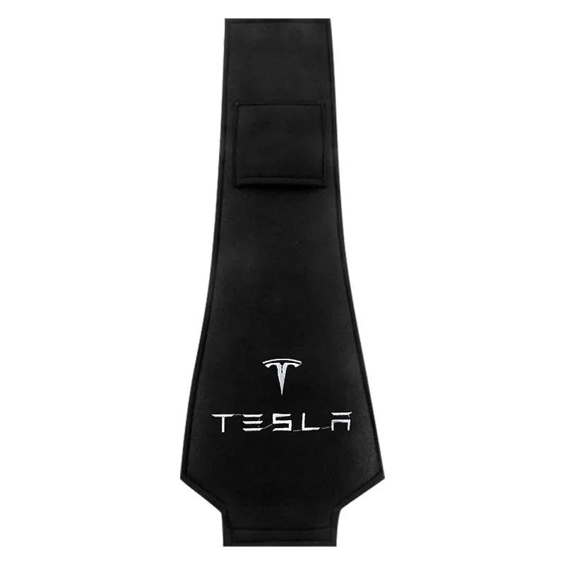 

Автомобильная наклейка Чехол на подголовник автомобиля Tesla Подушка-подголовник автомобильного сиденья Чехол для подушки на шею Аксессуары для Tesla Model Y Roadster Bonina P