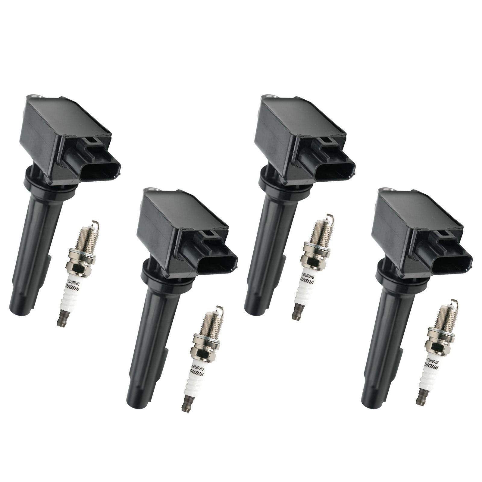 

4x Катушки зажигания+Свечи зажигания UF656 Для Mazda CX-5 2.0/2.5L 3 6 GT 2012-2020