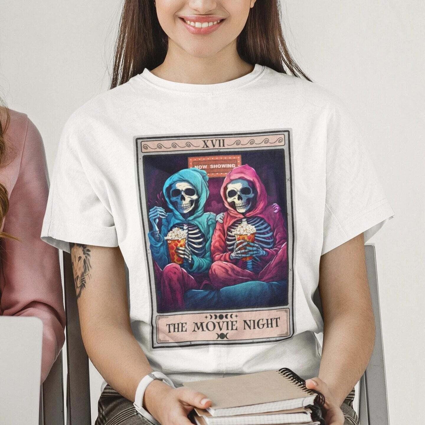 The Movie Night Tarot Card Shirt S