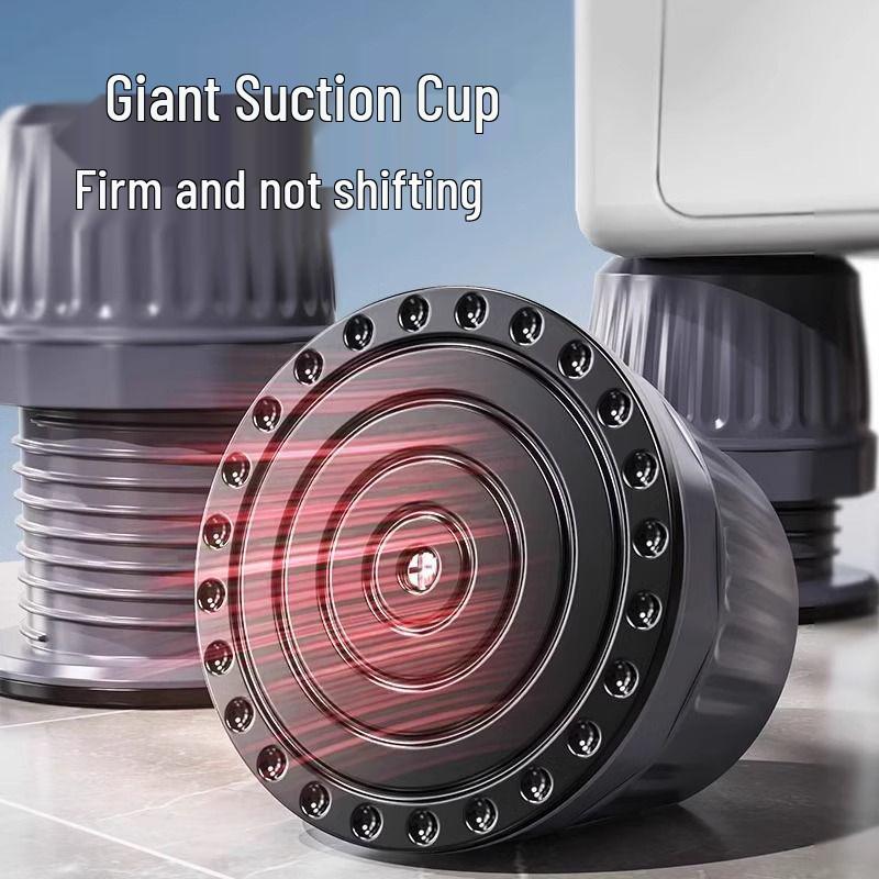 Universal Anti-Vibration Drum Washing Machine Stand with Lifting Support and Non-Slip Foot Pads