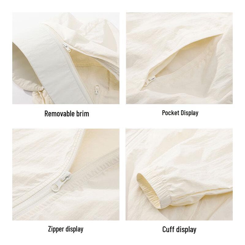 Romon Men's UPF50+ Ice Silk Sun Protection Jacket