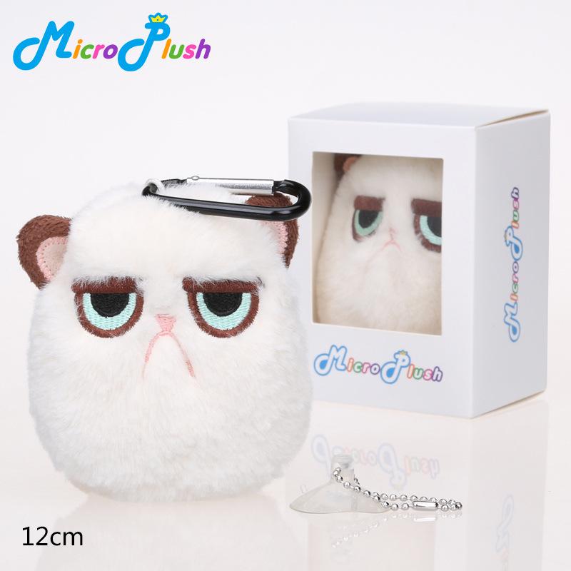 Lianmeng Tribe Cute Cat Paw Plush Toy - Adorable White Kitten Doll Pendant Gift