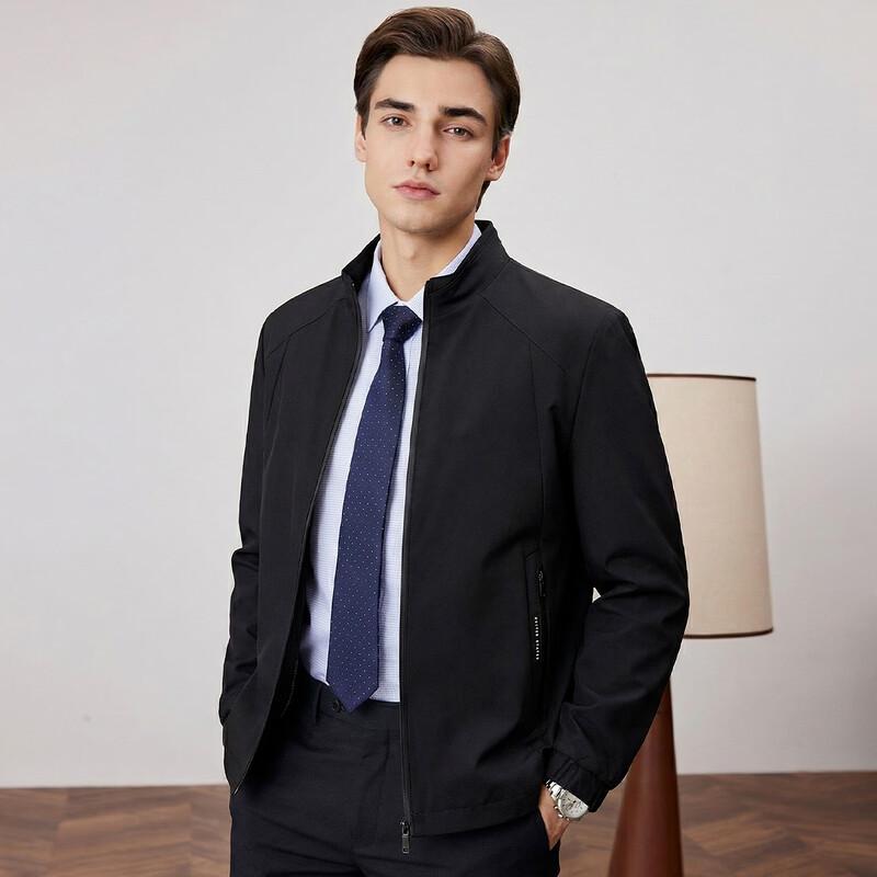 

FIRS Men s 3D Cut Windproof Stand-Up Collar Jacket M
