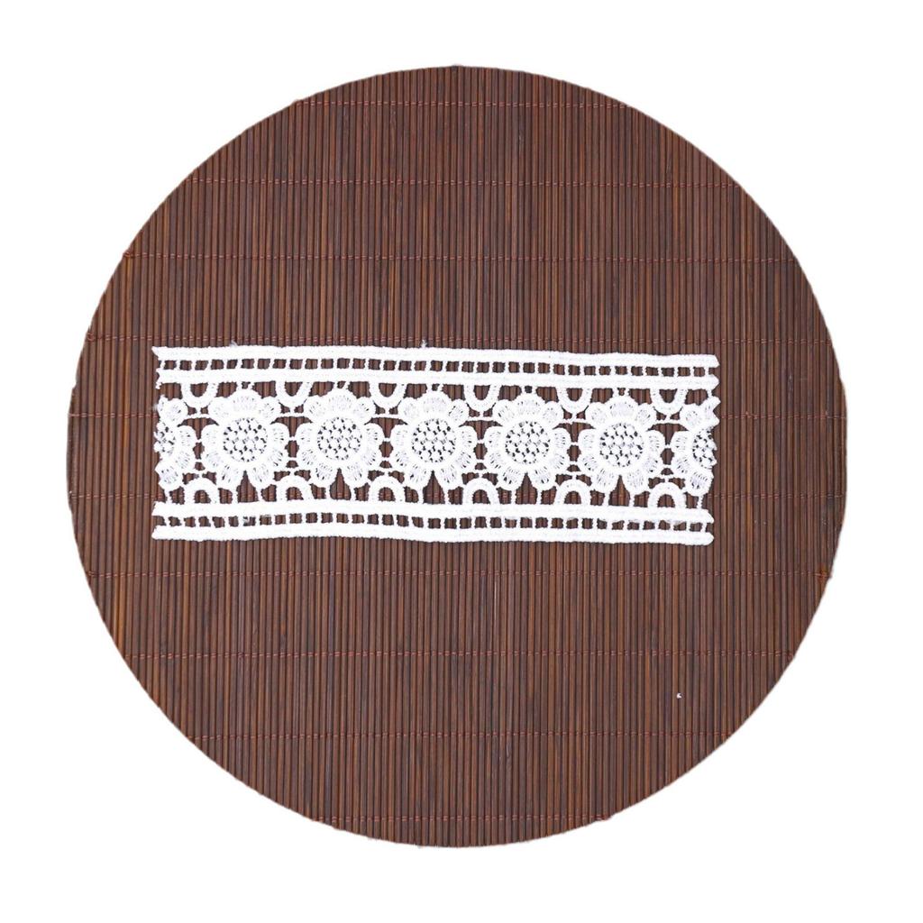 Water Soluble Embroidery Lace Milk Silk Barcode Accessories Lace, Skirt Underwear Clothing Embroidery Lace