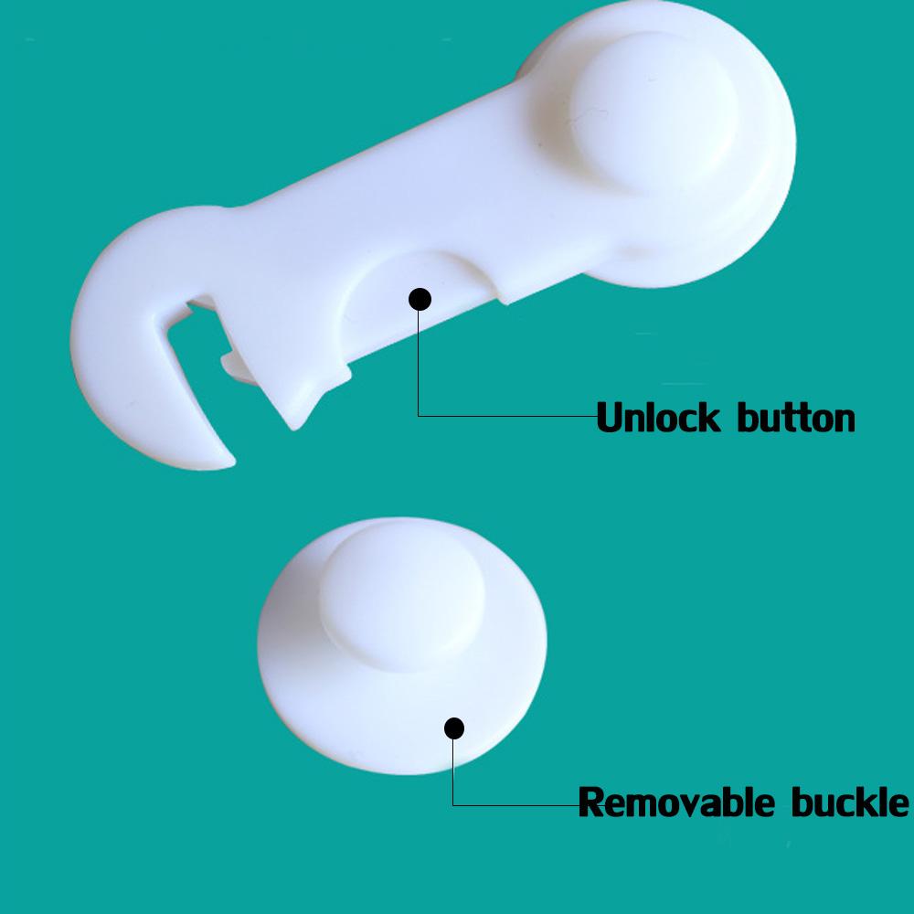 4pcs/set Cabinet Lock Cupboard Door Drawer Safety Locks Children Security Protector Baby Protection Safety Lock Saftey