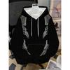 Mens Hooded Sweatshirt Soccer Print Breathable Loose Fit Casual Wear